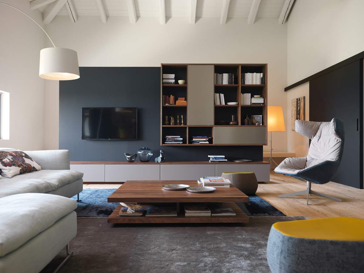german contemporary living room